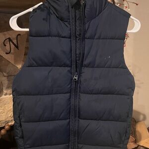 Navy Puffer Vest